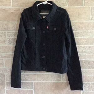 Levi’s Black Denim Trucker Jacket